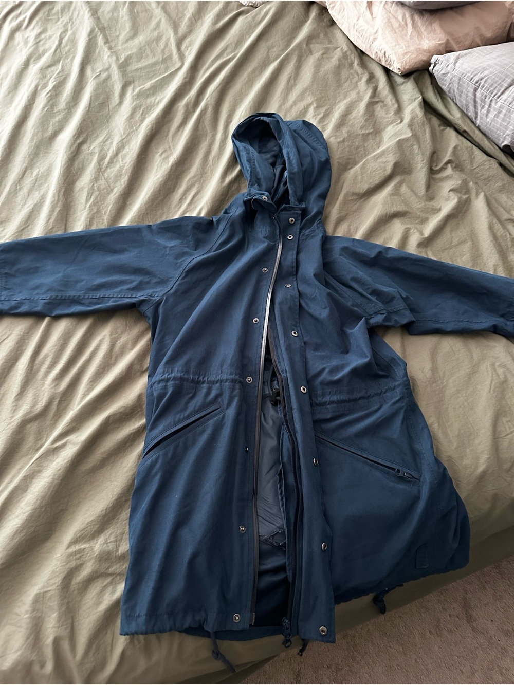 Kith Navy Hooded Field Parka